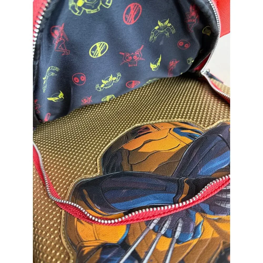 Rare Deadpool vs Wolverine Loungefly Backpack from D23 - NWT